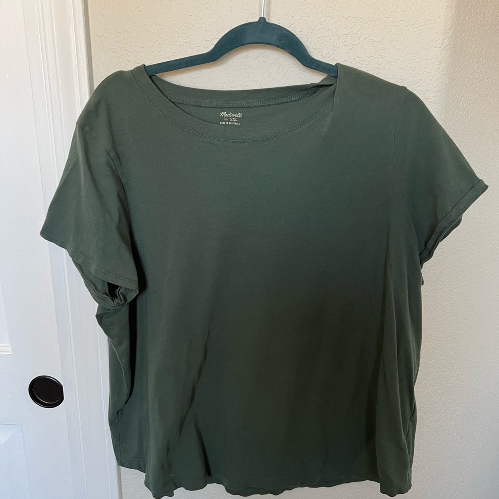 Madewell Forest Green Women's Top